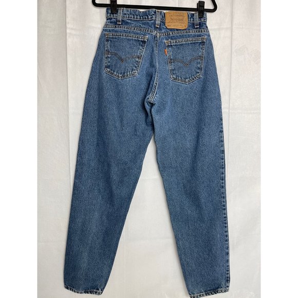 Vintage Levi's 560 Loose Fit 30 x 34 Tapered Orange Tab USA Made Mom Jeans EUC - Picture 7 of 12
